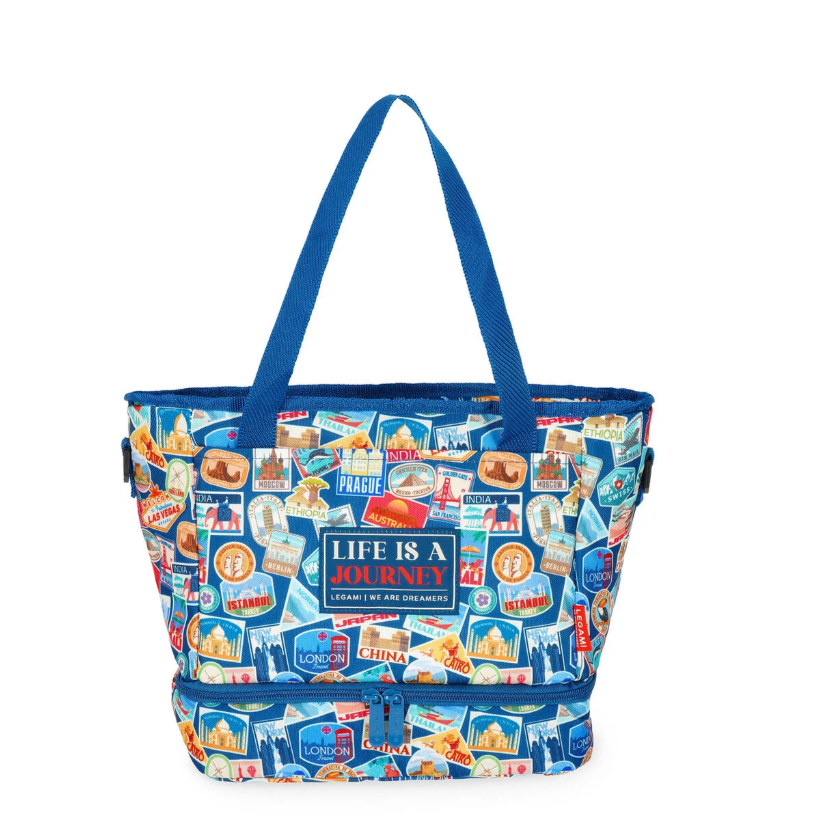 Lancheira térmica Adesivos de viagem 10.8 litros Legami