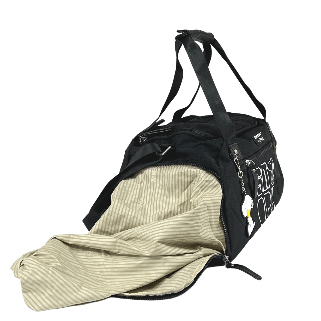 Saco de desporto/viagem Snoopy Preto 45CM
