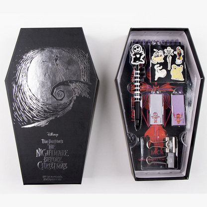 Conjunto papelaria Nightmare Before Christmas