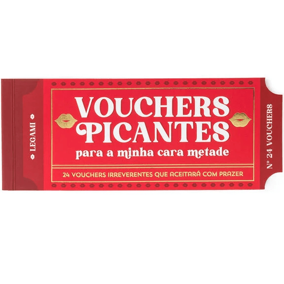 Livro com 24 Vouchers picantes - Legami