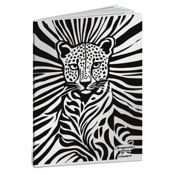 Caderno A4 agraf. Blasetti Pautado - Tigre