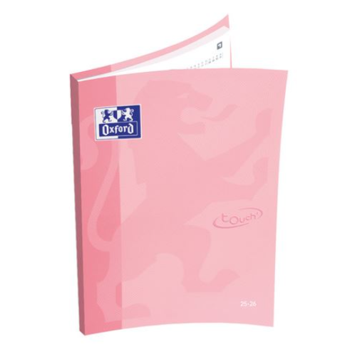 Agenda Escolar Semanal 12 Meses 2025-2026 Oxford School A6 Tons Pastel