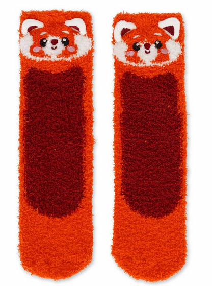 Meias Legami Panda Vermelho Adulto