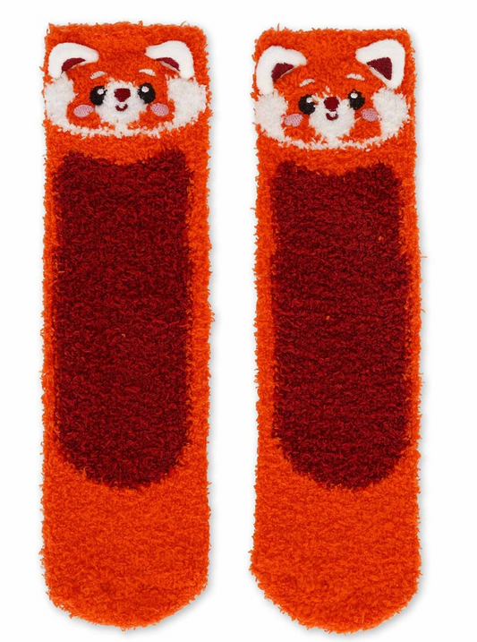 Meias Legami Panda Vermelho Adulto