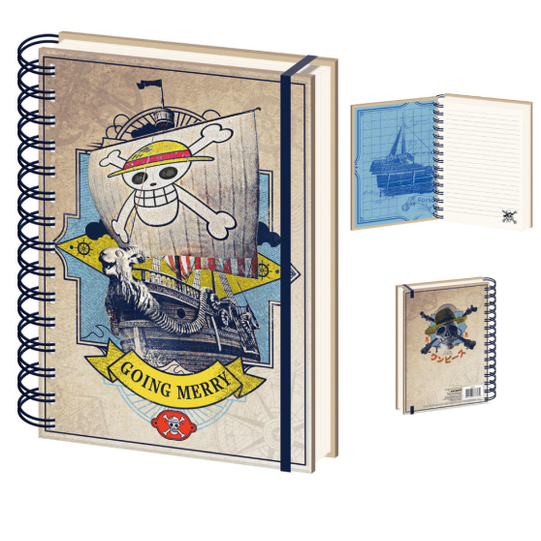 Caderno A5 One Piece Going Merry