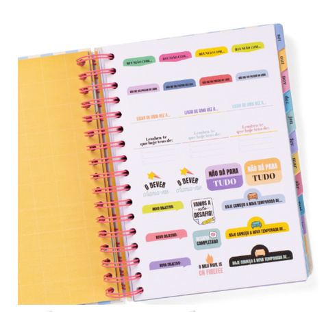 Agenda Wonder 2025-26 Diária - Cada dia mais e melhor - Mr.Wonderful