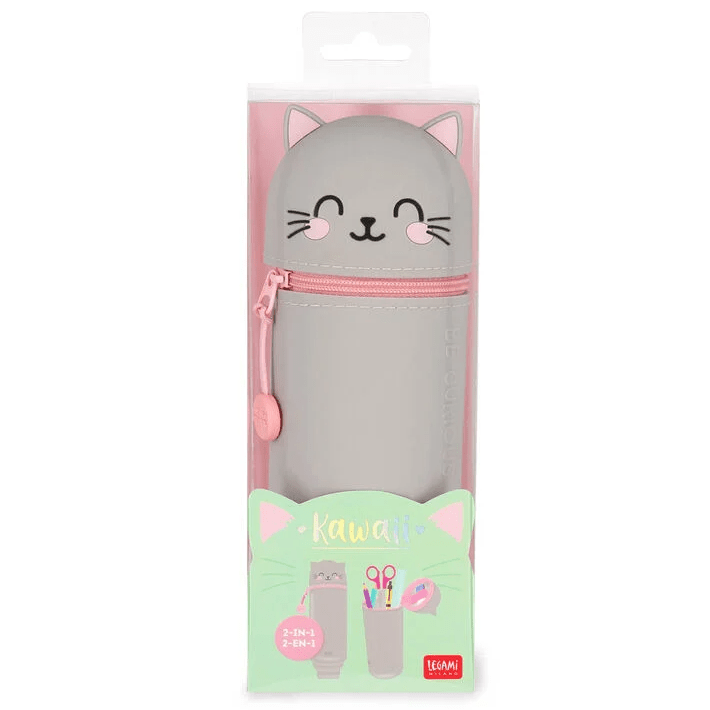 Estojo Legami Kawaii Kitty silicone