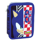 Estojo duplo completo Sonic