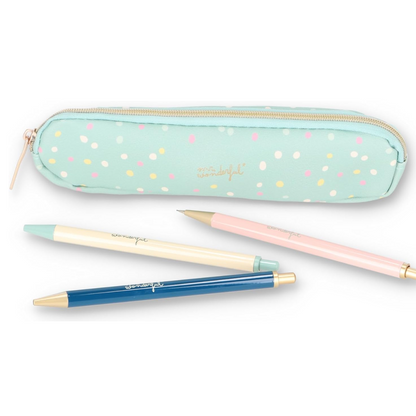 Conjunto de Escrita - Polka Dots Mr. Wonderful