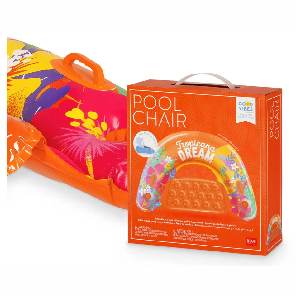 Cadeira insuflável para piscina - Tropicana Dream - Legami