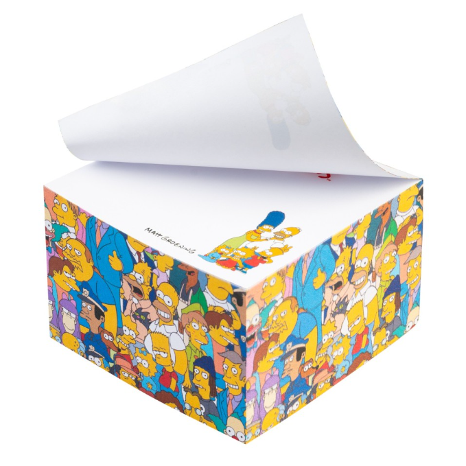 Bloco notas The Simpsons