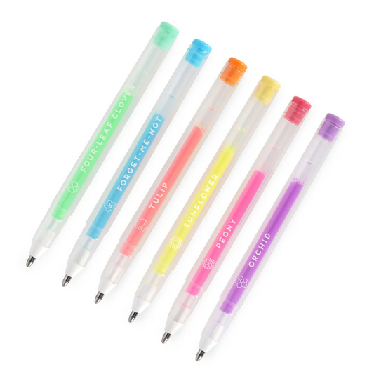 Conjunto de 6 canetas de gel Pastel Legami - Spring is in the air