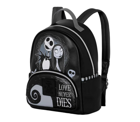 Mochila preta Nightmare Before Christmas Love