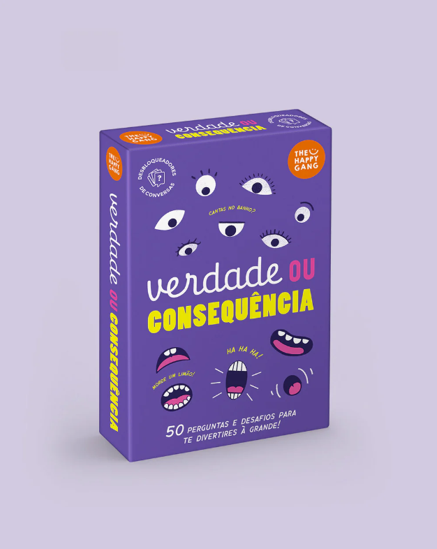 Desbloqueadores de conversa - Verdade ou Consequência - The Happy Gang