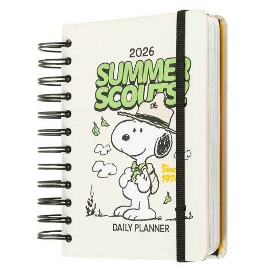 AGENDA ANUAL 2026 DIA PÁGINA S SNOOPY