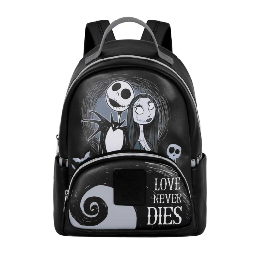 Mochila preta Nightmare Before Christmas Love