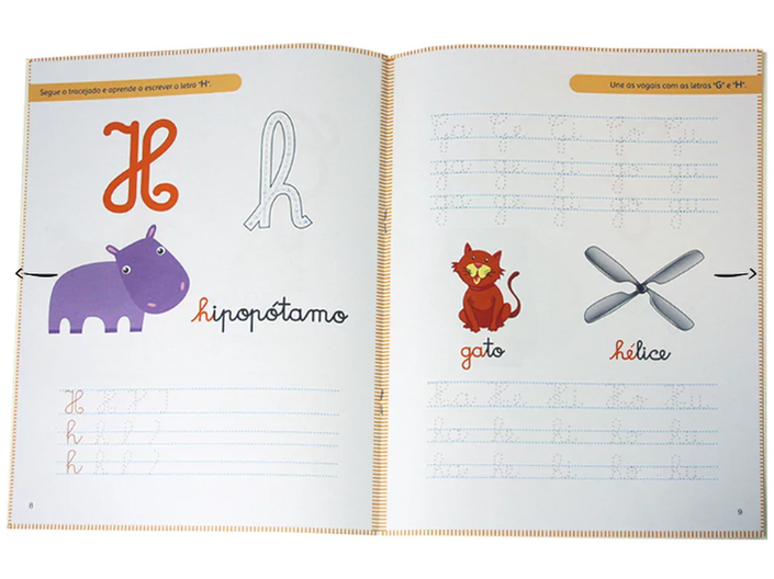 Livros didáticos - Números e Letras – Consoantes I