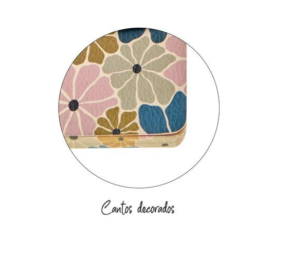 Caderno Pontilhado Miquelrius A5 Flores Boho Essence