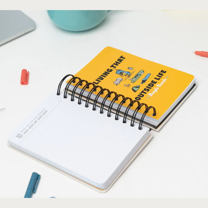 AGENDA ANUAL 2026 DIA PÁGINA S SNOOPY