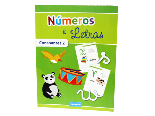 Livros didáticos - Números e Letras – Consoantes II