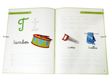 Livros didáticos - Números e Letras – Consoantes II