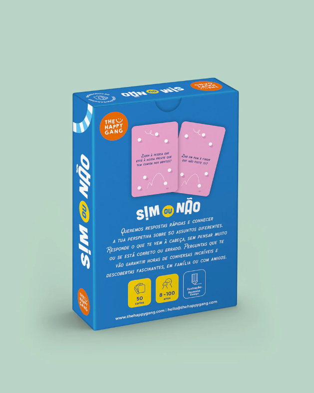 Desbloqueadores de conversa - Sim ou Não - The Happy Gang