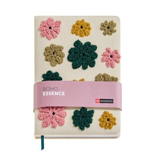 Caderno Pautado Horizontal Miquelrius A5 Toalla Boho Essence