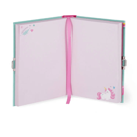 Diário Secreto com Cadeado - Meu Diário Secreto Unicórnio Legami