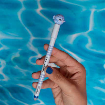 Caneta Apagável Bo-Bo Peixe-Balão Mr wonderful