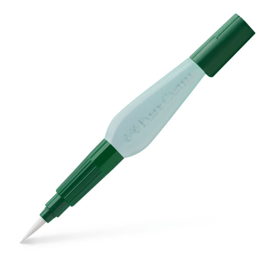 Lapis de cor Grip Faber-castell cx de 24 caixa metálica + Oferta Pincel de Agua
