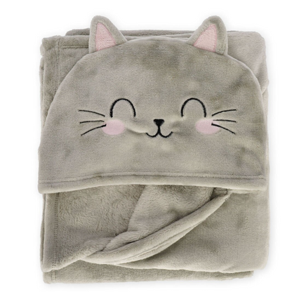 Cobertor com capuz Kitty - Cosy Hugs - Legami