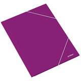 Capa com Elástico Ambar School Almaço Cartolina A4 Roxo