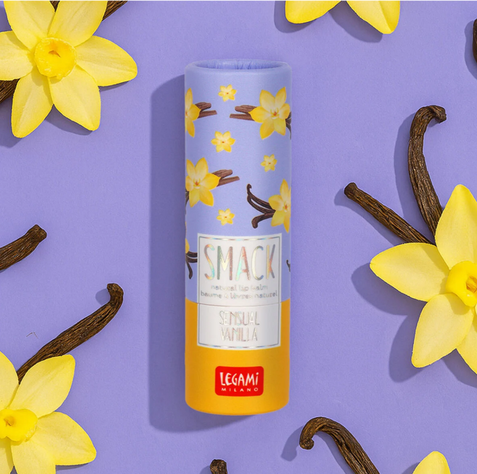 Bálsamo labial de baunilha - Smack - Legami