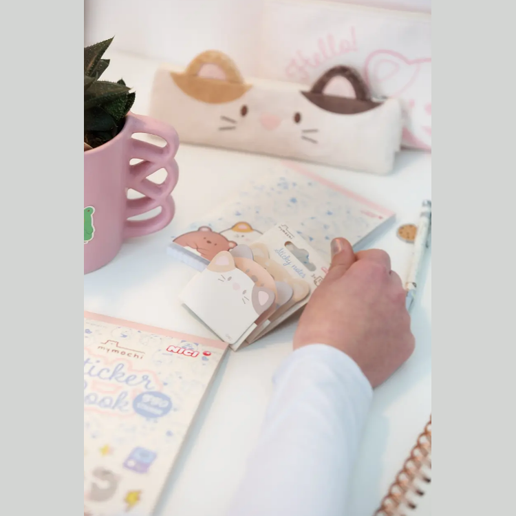 Mymochi nici | Set Post it, 3 motivos c/15 folhas cada