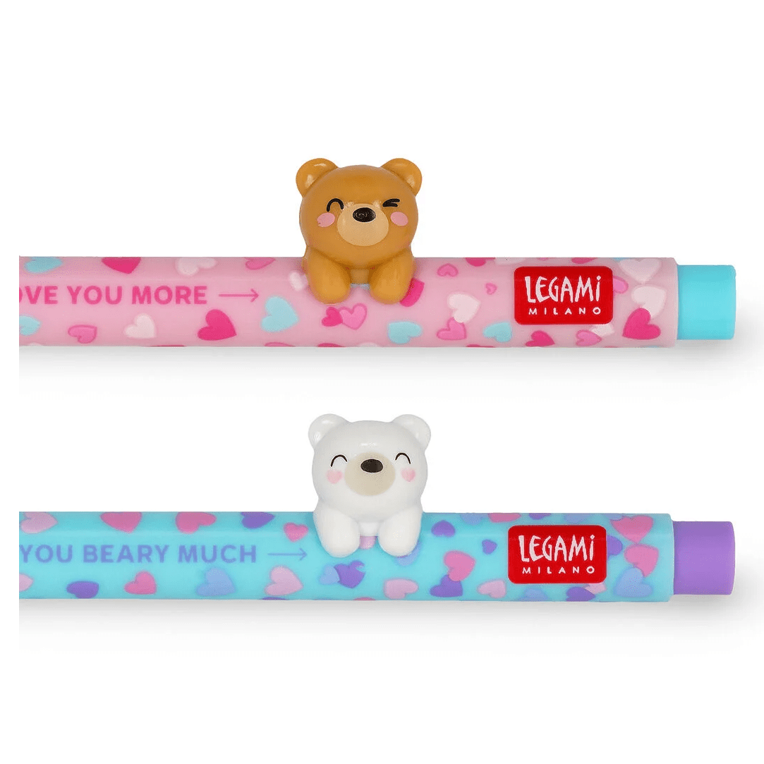 Canetas lovely friends Beary in love Legami