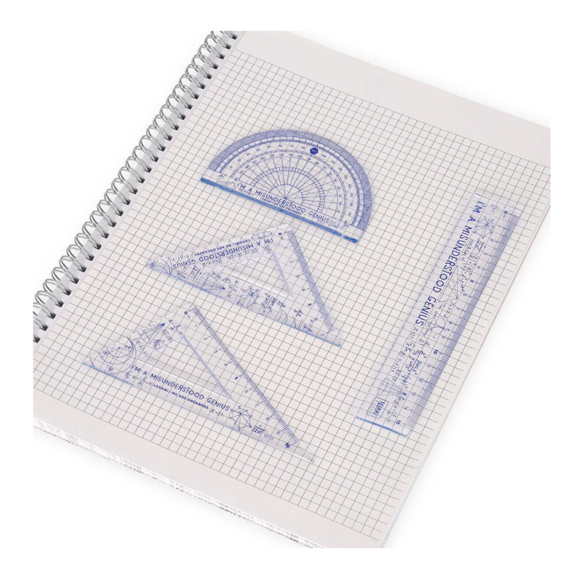 Conjunto de geometria Genius - Você arrasa! Legami