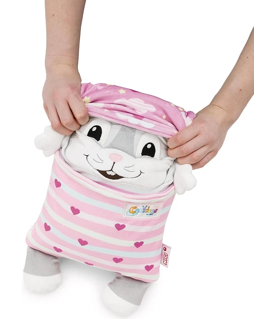 Nici - Cosidoos | Peluche Coelho c/função reversível, 30X20cm