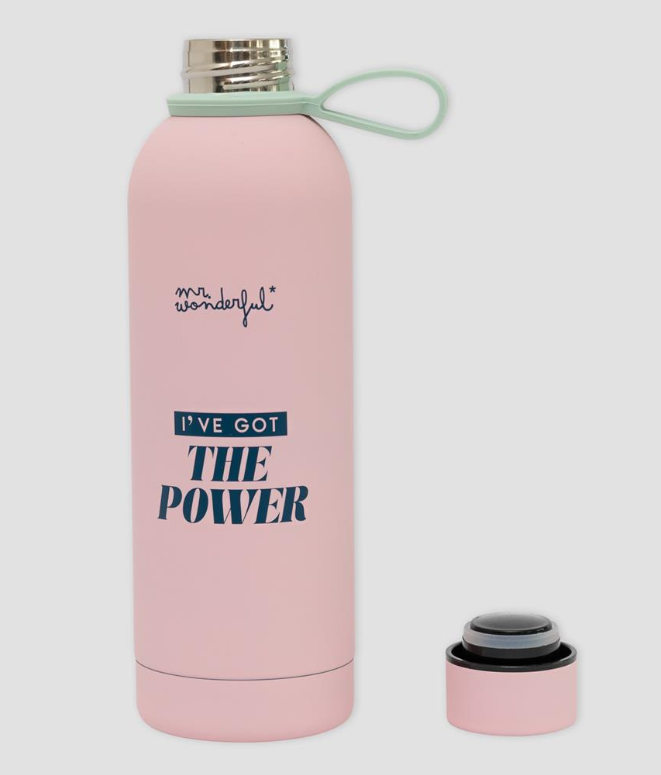 Garrafa térmica 500ml - I've got the power - Mr wonderful