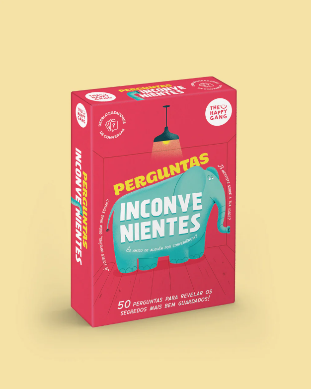 Desbloqueadores de conversa - Perguntas Inconvenientes - The Happy Gang