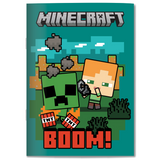 Caderno B5 Minecraft