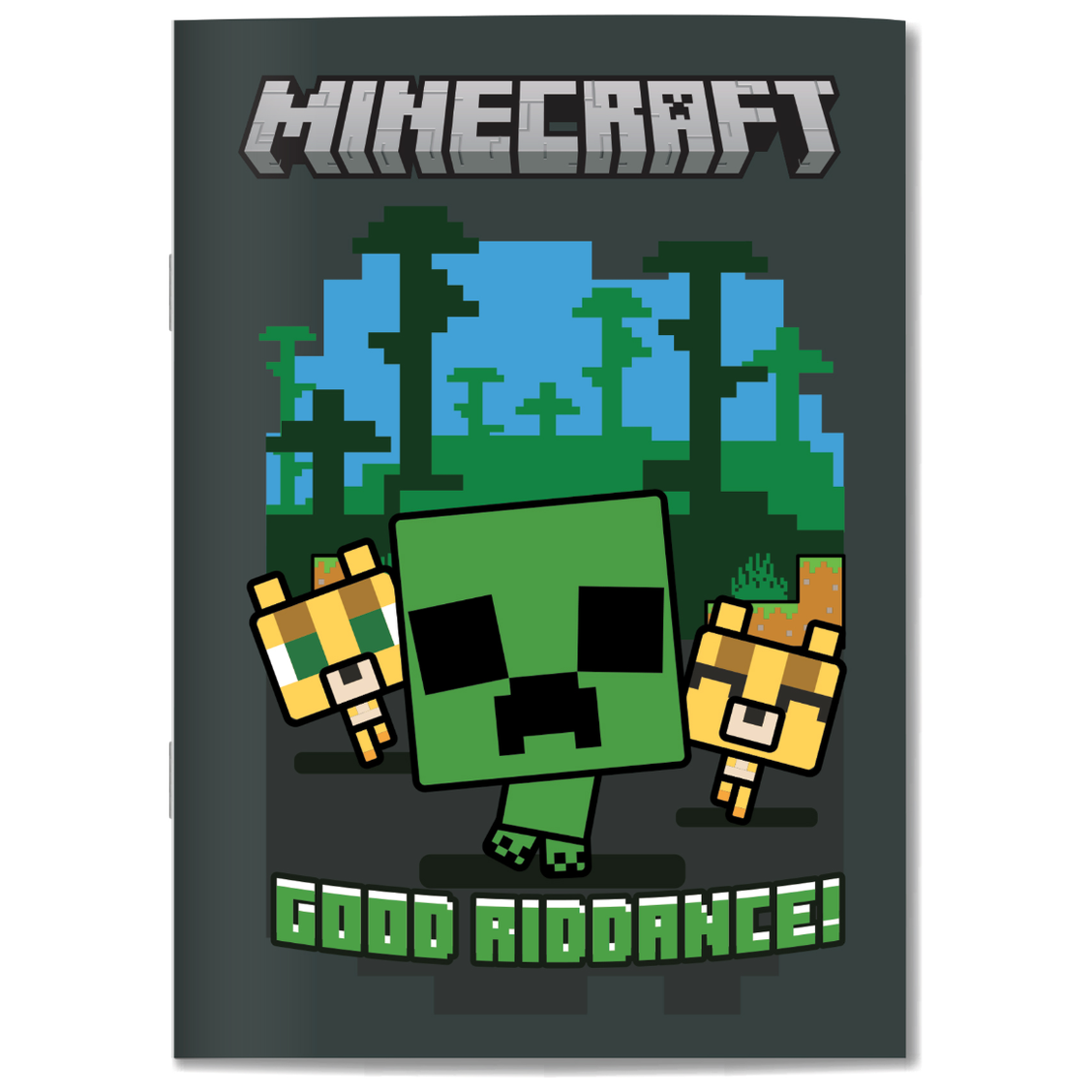 Caderno B5 Minecraft