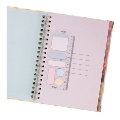 Conjunto Agenda 25-26 + Caneta - No Stress Mr. Wonderful