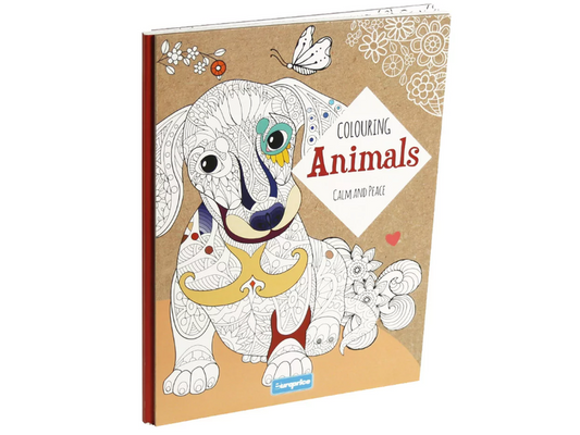 Livro para colorir - Colouring Calm and Peace – Baby Animals