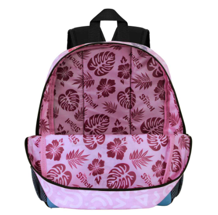 Mochila Lilás Skate Doce Lilo e Stitch