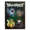 Caderno B5 Brainrot