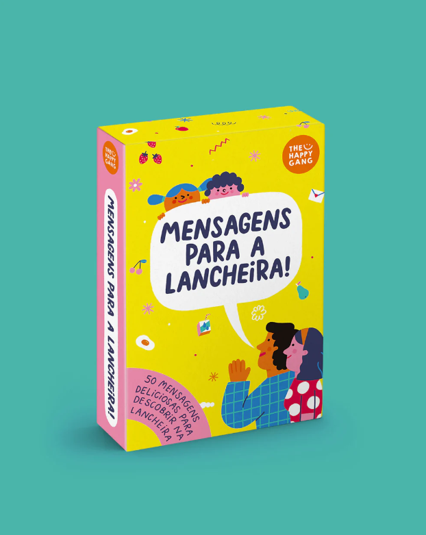 Desbloqueadores de conversa - Mensagens para a Lancheira! - The Happy Gang