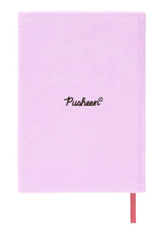 CADERNO PREMIUM A5 TAPA FELPA PUSHEEN MOMENTS