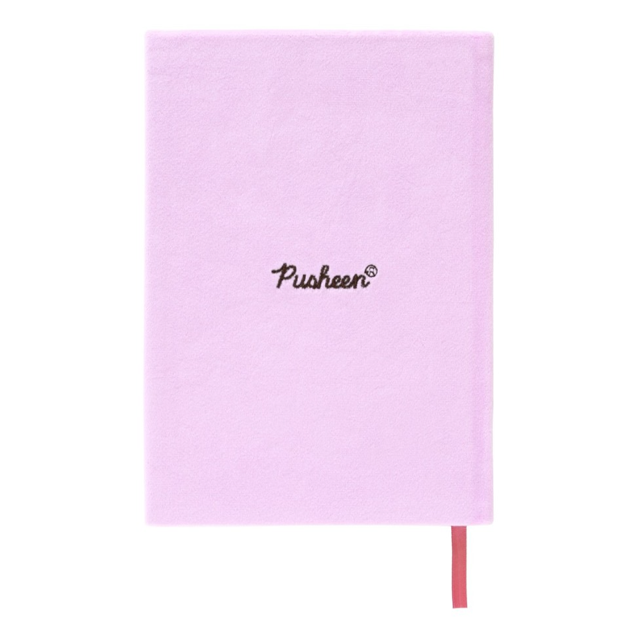 CADERNO PREMIUM A5 TAPA FELPA PUSHEEN MOMENTS
