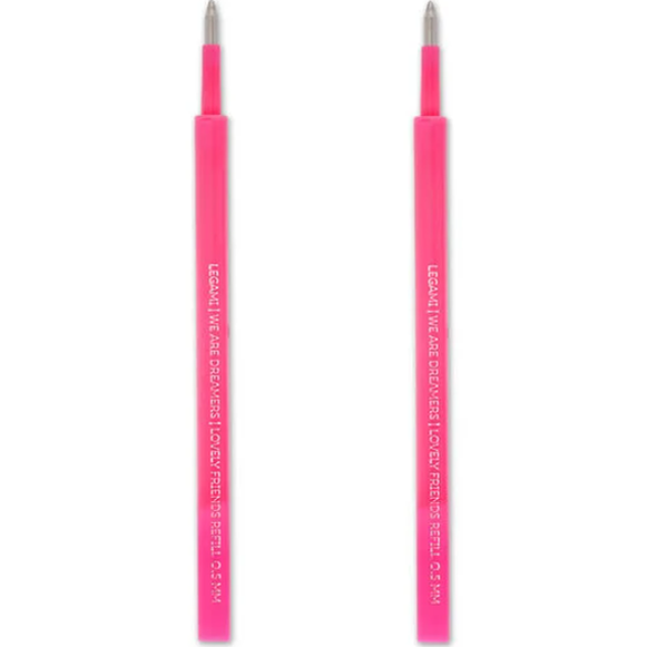 Recarga Canetas Lovely friends Legami - Rosa Neon