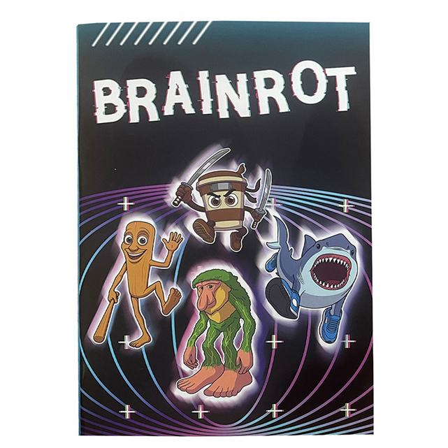 Caderno B5 Brainrot